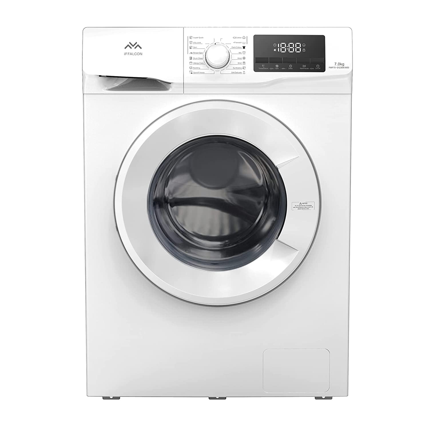 India Desire : Buy iFFALCON 7 Kg Fully-Automatic Front Load Washing Machine (FWF70-G123061A03) At Rs 15990 From Amazon [Regular Price Rs 21990]